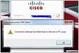CISCO VPN Client Remote Desktop Error rCisco